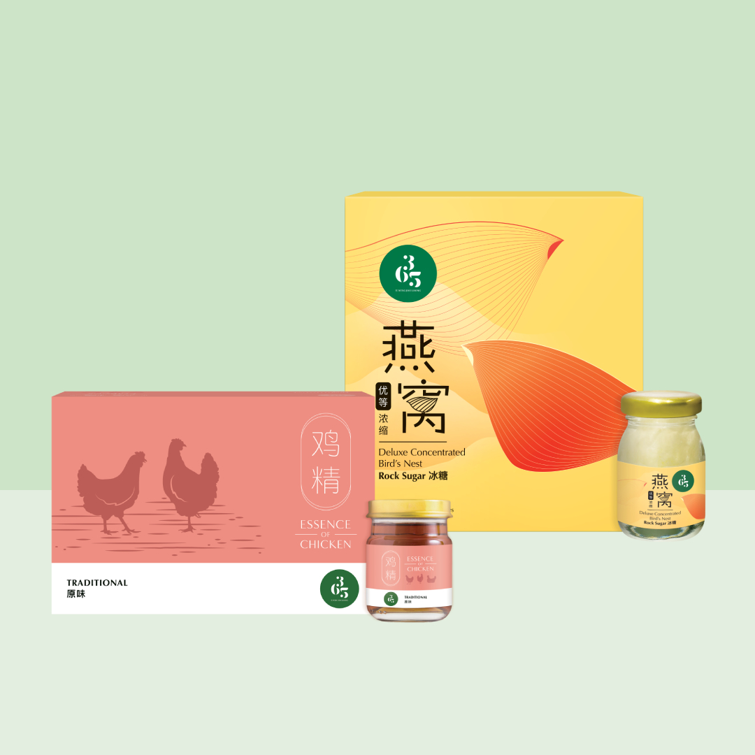 365 by Wing Joo Loong Bundle - Deluxe Concentrated Bird's Nest + Traditional Essence of Chicken